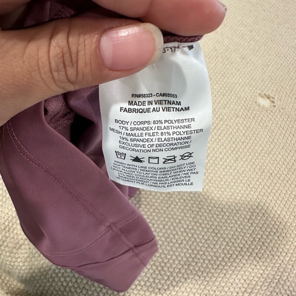 Nike Pro Purple Tank Top Size M - Picture 6 of 6